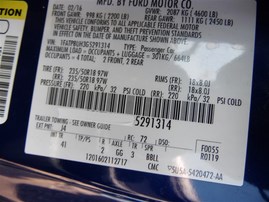 2016 Ford Mustang Blue Convertible 2.3L Turbo AT #F23279